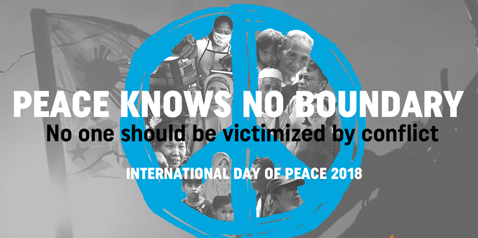 Peace has no boundary. No one should be victimized by conflict.