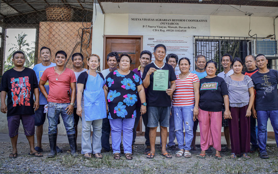 Davao farmers transforms community through a certification in organic farming